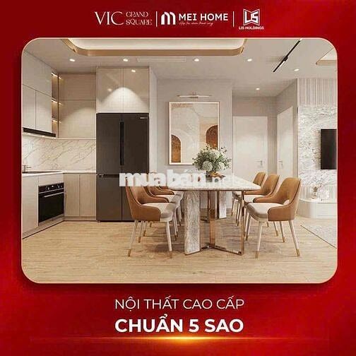 Căn hộ 3PN 82m2 tại VIC GRAND SQUARE Việt Trì  đáng sống