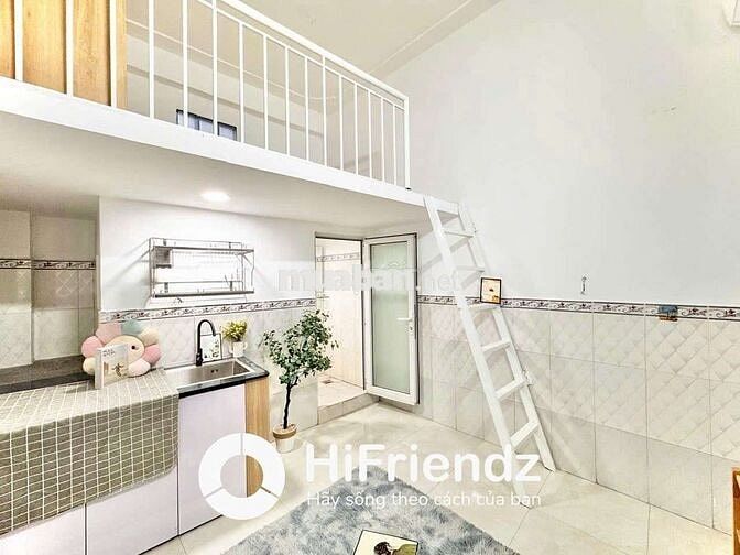 TRỐNG LẠI CHDV DUPLEX GÁC CAO SẴN NỘI THẤT NGAY ÂU CƠ, GẦN ĐH VĂN HIẾN