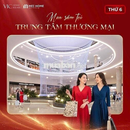 Quỹ Căn 2PN 68m2 tại Vic Grand Square trung tâm TP Việt Trì