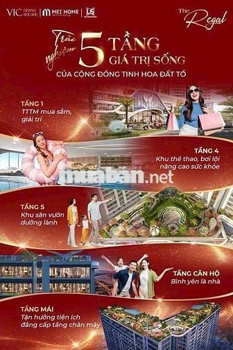 Quỹ Căn 2PN 68m2 tại Vic Grand Square trung tâm TP Việt Trì