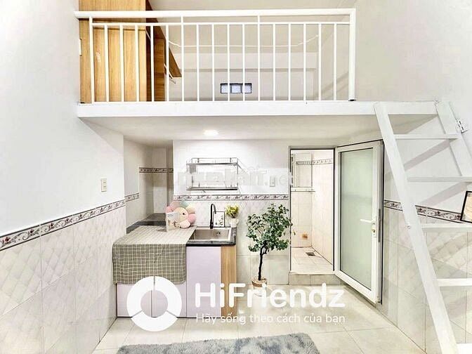 TRỐNG LẠI CHDV DUPLEX GÁC CAO SẴN NỘI THẤT NGAY ÂU CƠ, GẦN ĐH VĂN HIẾN