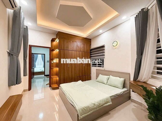 Nhà Hẻm Chu Văn An, Bình Thạnh - Ngang 4 × Dài 10 (40m2) - 3PN, 3WC