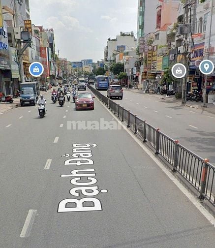 Đất Xây Căn Hộ Dịch Vụ 8x33(256m2) Hẻm 3m Bạch Đằng Ngã Tư Hàng Xanh