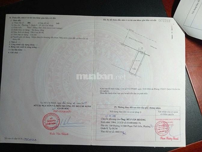  Bán đất MT đường nội bộ 12m - Phạm Thế Hiển P7 Q8 SHR 90m2, hỗ trợ NH