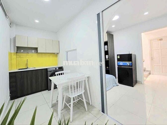 Căn hộ cho thuê 1PN, máy giặt riêng ngay cao thắng quận 10