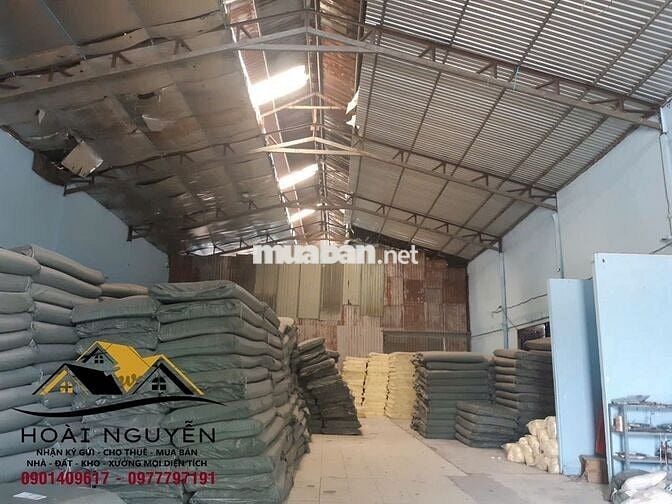 KHO XƯỞNG CHO THUÊ 1.400 m2 - VĨNH LỘC A - GIÁ 36 TRIỆU/ THÁNG