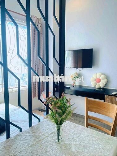 Cho thuê Căn hộ full nội thất cửa sổ gần chợ Tân Định Quận 1