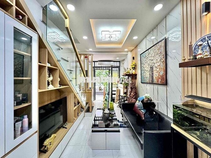 Bán Nhà Hẻm Xe Hơi - Lê Quang Định, Khu Dân Trí