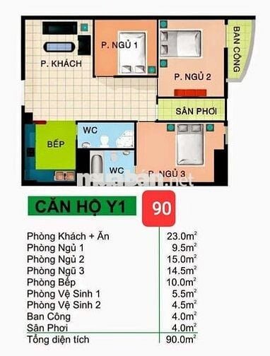 🌈CĂN HỘ ĐẸP 90m² 3️⃣PN 2️⃣WC💥FULL NỘI THẤT💧Ở LIỀN🔥Tân phú
