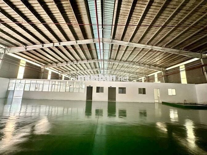 Cho thuê kho xưởng 2.500m² PCCC tự động, xe cont vào tận nơi, Long An