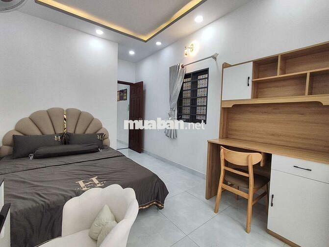 NHÀ GÒ VẤP – TRỆT LẦU HẺM Ô TÔ – NGAY CHỢ THẠCH ĐÀ CHỈ 4.1 TỶ