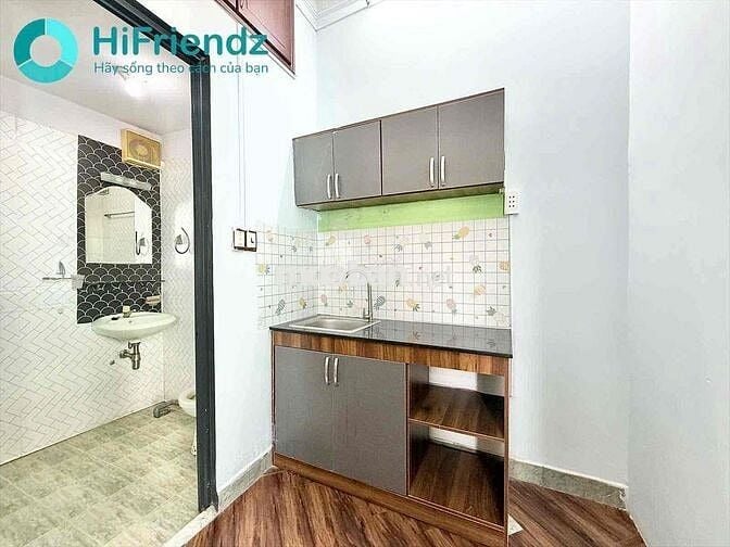 CĂN HỘ 1PN - BAN CÔNG TÁCH BẾP FULL NỘI THẤT SÁT BÊN CV LÊ THỊ RIÊNG