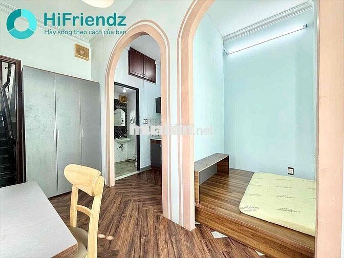 CĂN HỘ 1PN - BAN CÔNG TÁCH BẾP FULL NỘI THẤT SÁT BÊN CV LÊ THỊ RIÊNG