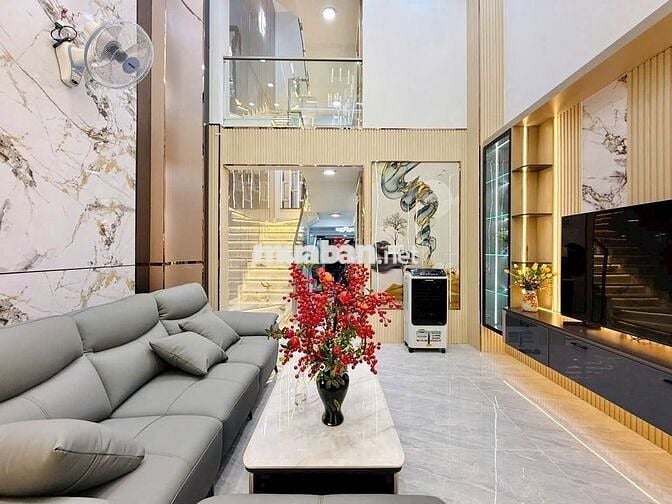 BÁN NHÀ GÒ VẤP - 5 TẦNG 64M2 THANG MÁY HẺM XE TẢI - GẦN QUANG TRUNG