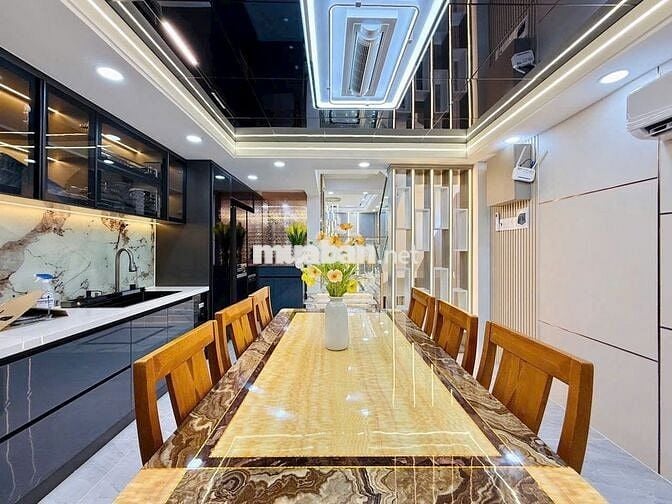 BÁN NHÀ GÒ VẤP - 5 TẦNG 64M2 THANG MÁY HẺM XE TẢI - GẦN QUANG TRUNG