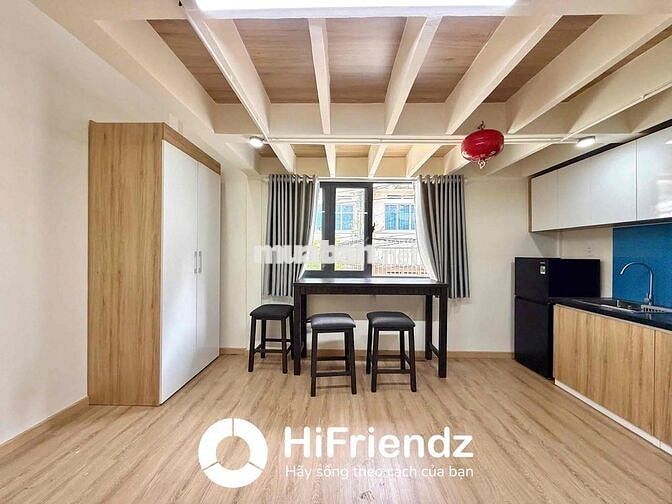 CĂN HỘ GÁC FULL NỘI THẤT CAO CẤP CÓ MÁY GIẶT RIÊNG CHỈ TÍNH ĐIỆN NƯỚC