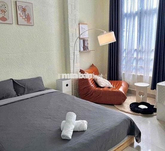🔥CHDV Quận 1_Decor Xinh_1PN Balcony_Full NT _Đi Bộ Qua UEH (ISB)