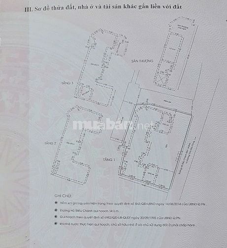 Bán nhà đất lớn Phường Phú Nhuận, Hồ Biểu Chánh, 336m², giá chỉ 87 tỷ