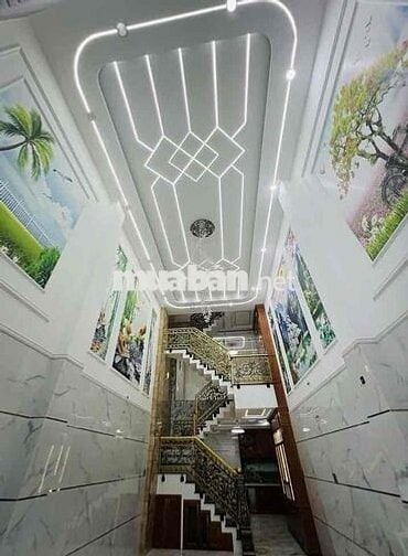 Bán nhà Bình Tân, 6,7tỷ, dt 64 m2, 5 tầng, 5PN, sổ riêng, HXH