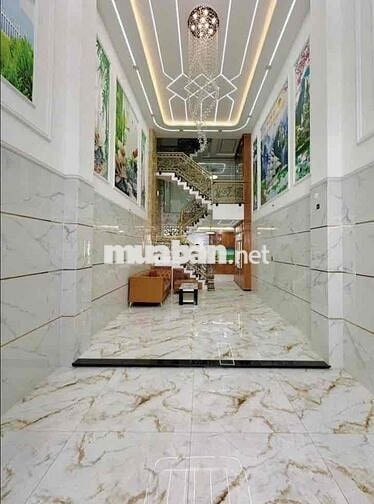 Bán nhà Bình Tân, 6,7tỷ, dt 64 m2, 5 tầng, 5PN, sổ riêng, HXH
