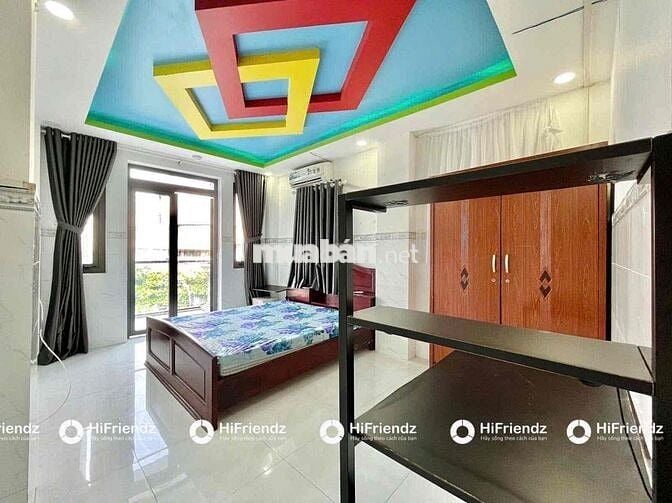 CĂN HỘ NỘI THẤT CÓ BAN CÔNG RIÊNG SIÊU THOÁNG - THANG MÁY - SÁT Q5,1