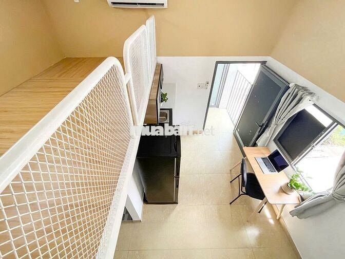 CHO THUÊ CĂN HỘ CỬA SỔ TRỜI BALCONY FULL NỘI THẤT NGAY HẠNH THÔNG TÂY