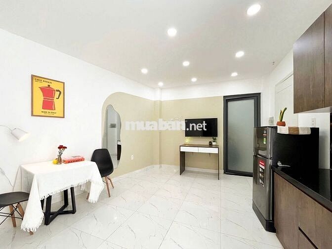 CĂN 1PN FULL NỘI THẤT HIỆN ĐẠI CÓ BANCOL NGAY KHU VẠN KIẾP