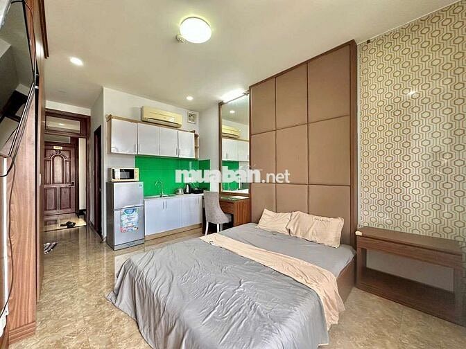 Cho thuê căn hộ ban công full nội thất Quận 1 gần Bệnh viện Từ Dũ