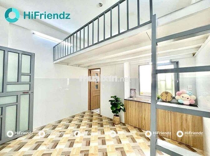 PHÒNG CÓ GÁC RỘNG RÃI SẴN NỘI THẤT NGAY LÊ VĂN QUỚI GẦN VĂN HIẾN, HUIT