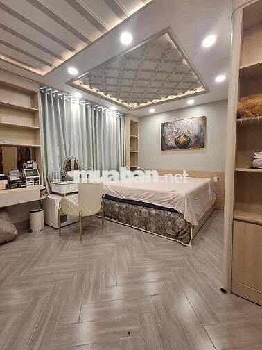 Nhà thiết kế Gu, 5.5x14m Tặng full NT, kế PMH, Sau lưng cresenmall