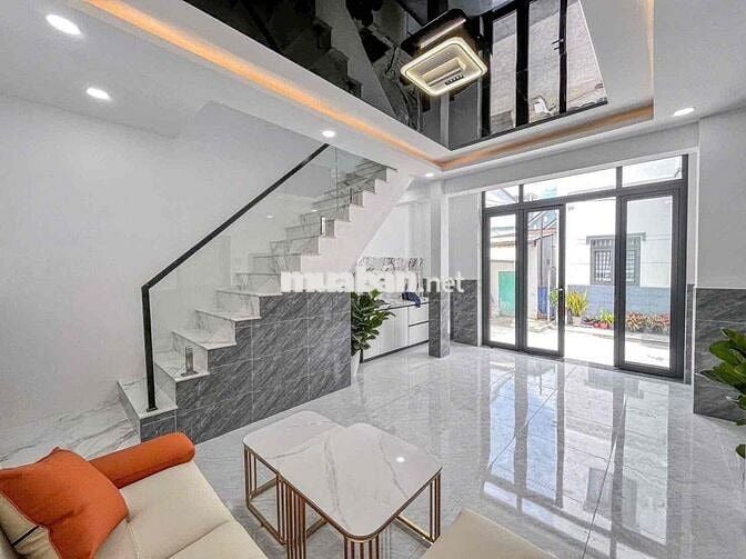BÁN NHÀ TRỆT LẦU MỚI KẾ CHỢ AN HOÀ. ĐƯỜNG PHẠM NGŨ LÃO