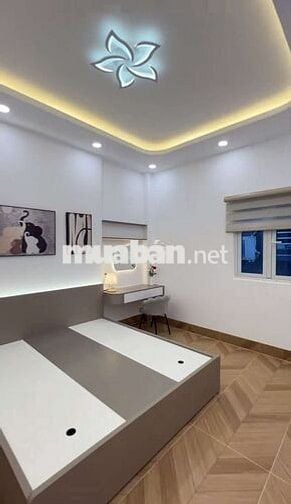 Bán nhà 1 trệt 1 lầu sổ hồng riêng công gần KCN