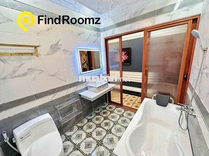🌹Cho thuê CĂN HỘ DỊCH VỤ, FULL NT, Tách Bếp gần CV LÀNG HOA
