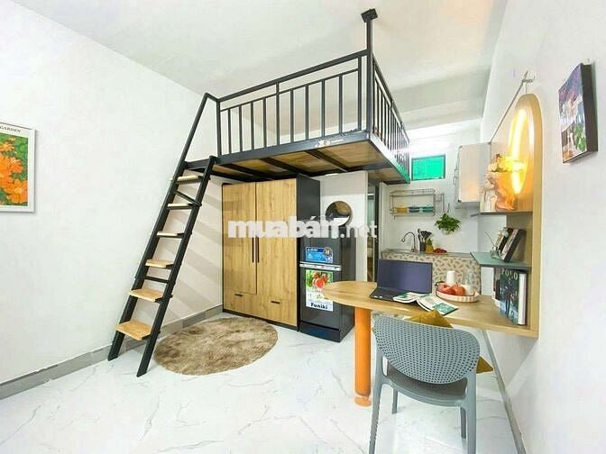 CHO THUÊ PHÒNG CHDV CÓ GÁC GIÁ RẺ GẦN DH NGUYỄN TẤT THÀNH, CÓ BẢO VỆ