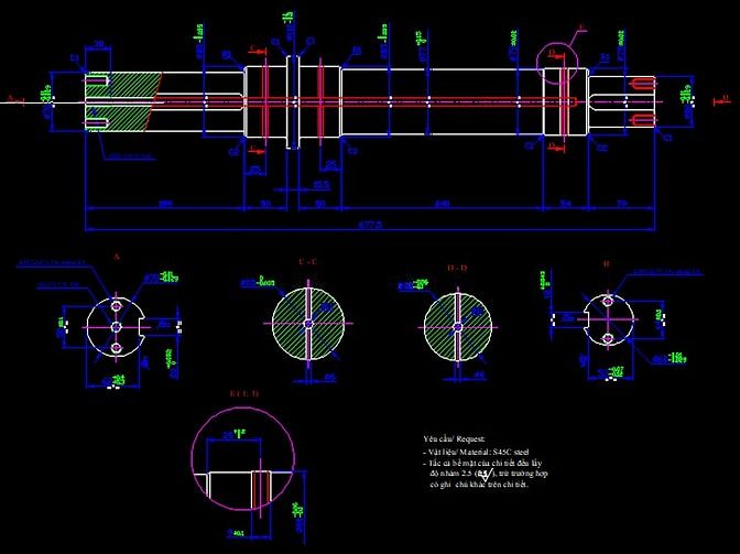 Nhận vẽ Autocad, Solidwork online giá rẻ