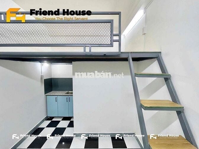 PHÒNG DUPLEX GIÁ RẺ GẦN CHỢ THẠCH ĐÀ - CÔNG VIÊN PMQT
