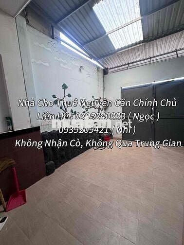 CHO THUÊ NHÀ CHÍNH CHỦ KHÔNG MÔI GIỚI KHÔNG QUA TRUNG GIAN