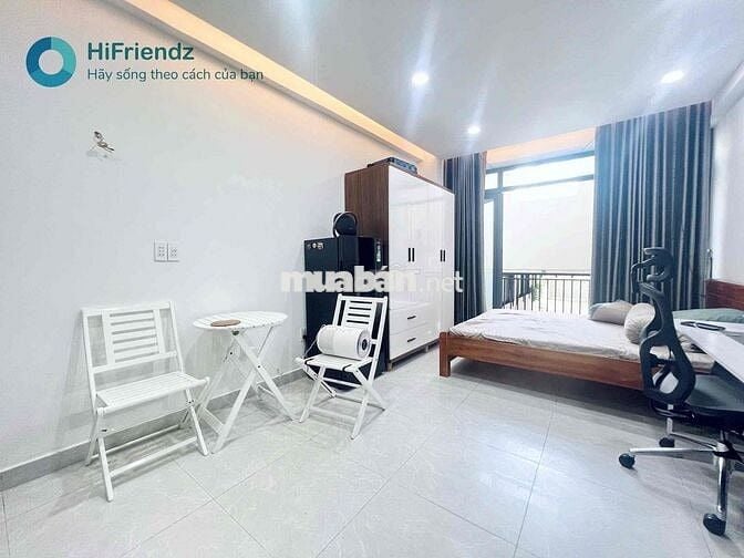 🏢 GIÁ THẬT ! CHDV STUDIO_BALCONY_45m2_FULL NT ( hầm xe thang máy )