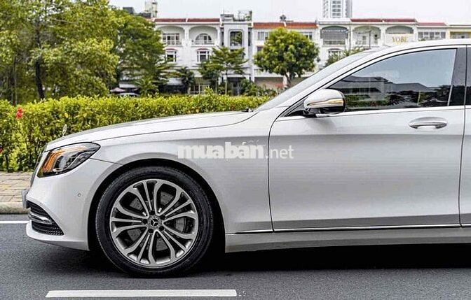 Mercedes S450 - 2020 màu trắng nt nâu siêu đẹp