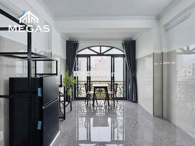 📍TÔ KÝ,CÔNG VIÊN PHẦN MỀM📍Căn Hộ Gác Ban Công Mới 100% Full Nội Thất