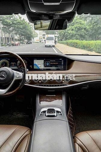 Mercedes S450 - 2020 màu trắng nt nâu siêu đẹp