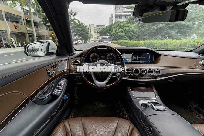 Mercedes S450 - 2020 màu trắng nt nâu siêu đẹp