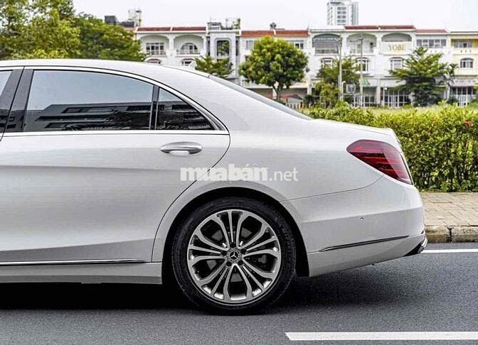 Mercedes S450 - 2020 màu trắng nt nâu siêu đẹp