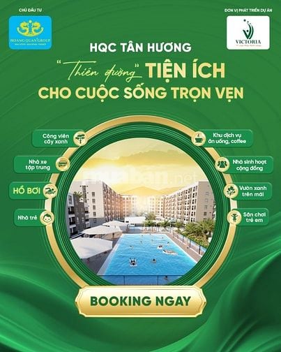 Trả trước 126tr, góp 3.9tr/tháng sở hữu căn hộ chung cư Tân Hương 