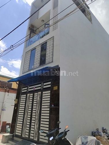 Nhà mới 99% hẻm 4m hậu Giang 4x16 1 trệt 2 lầu 1t như hình