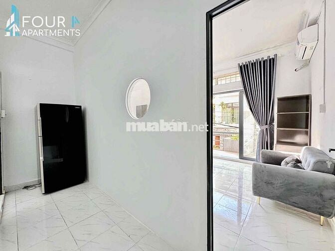 Cho Thuê 1 Phòng Ngủ 60m2 Ban Công Máy Giặt Riêng Gần UEF GTVT HIU VLU