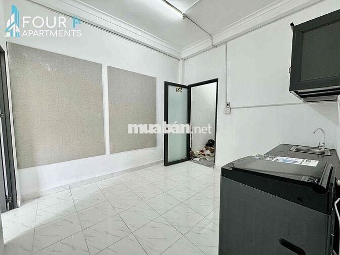 Cho Thuê 1 Phòng Ngủ 60m2 Ban Công Máy Giặt Riêng Gần UEF GTVT HIU VLU