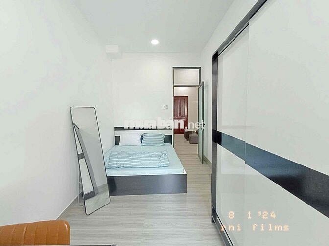 Căn Hộ 2PN MỚI XÂY Full Nội Thất_Máy Giặt Riêng_Thang Máy📍Cách Q1 500m