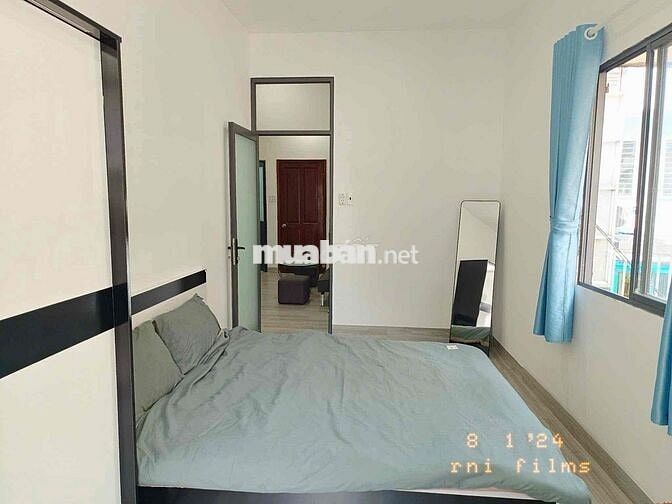 Căn Hộ 2PN MỚI XÂY Full Nội Thất_Máy Giặt Riêng_Thang Máy📍Cách Q1 500m