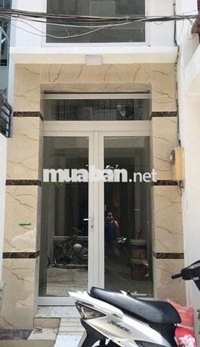 Nhà mới ken hem 6m.tr 1L 3 lầu 3pn 3vs CMT8 P11 Q3